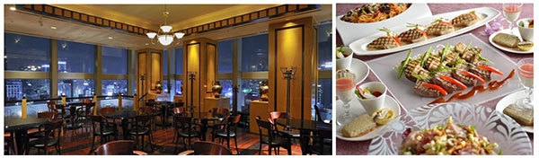 「ラウンジ21」店内/料理イメージ