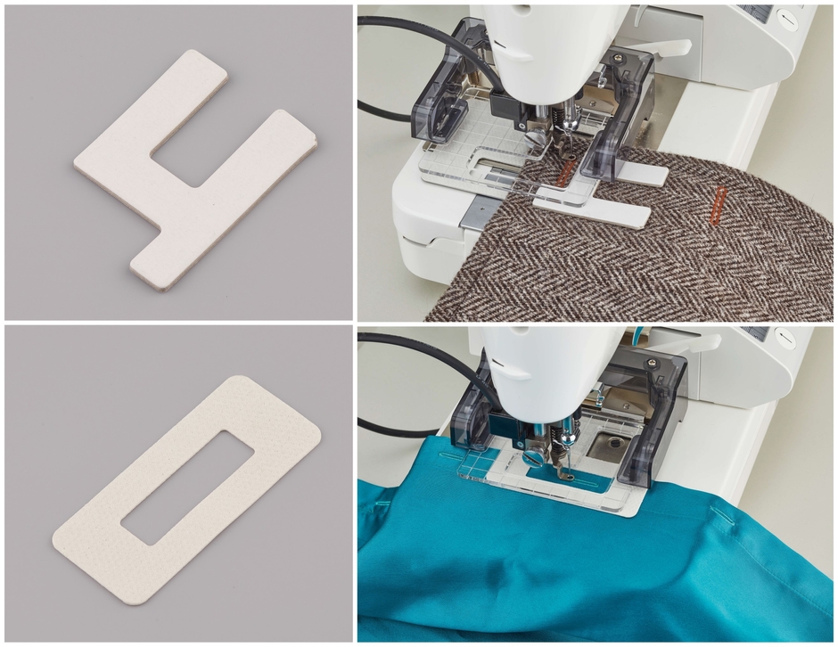 便利な「段差補正プレート」と「滑り止めシート」