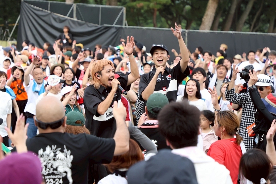 C&Kによるライブの様子