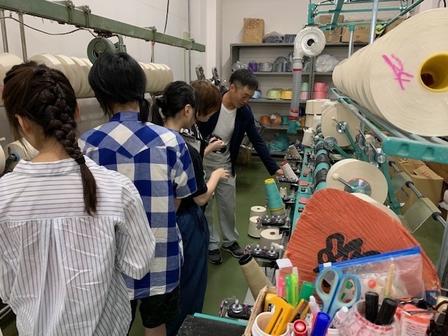 泉州タオル製造工程見学6