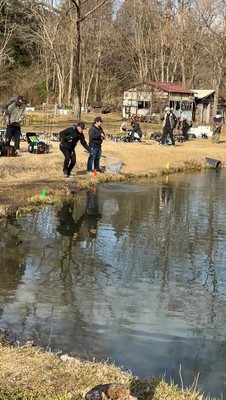 釣り堀の様子5