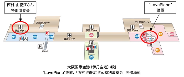 大阪国際空港（伊丹空港）4階