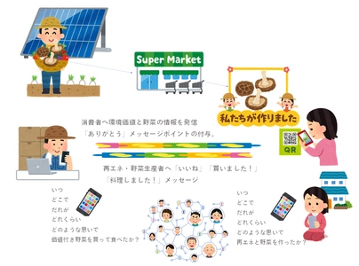 「環境野菜」で生産者と消費者がつながりあう 「ブロックチェーンを活用した再エネと野菜のP2Pサービス」開始