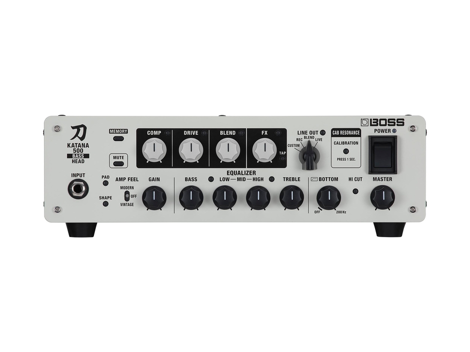 『KATANA-500 BASS HEAD』 フロント・パネル