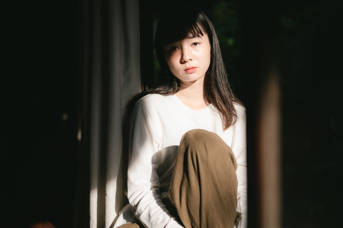 和紙100%ロングTシャツ(晒)