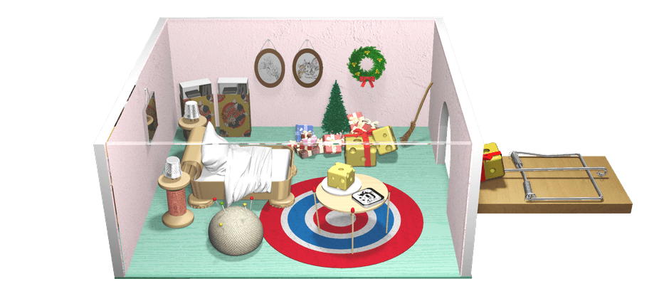 小さなジェリーのお部屋