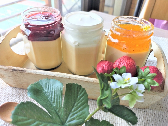 カスタードプディング3種詰め合わせ