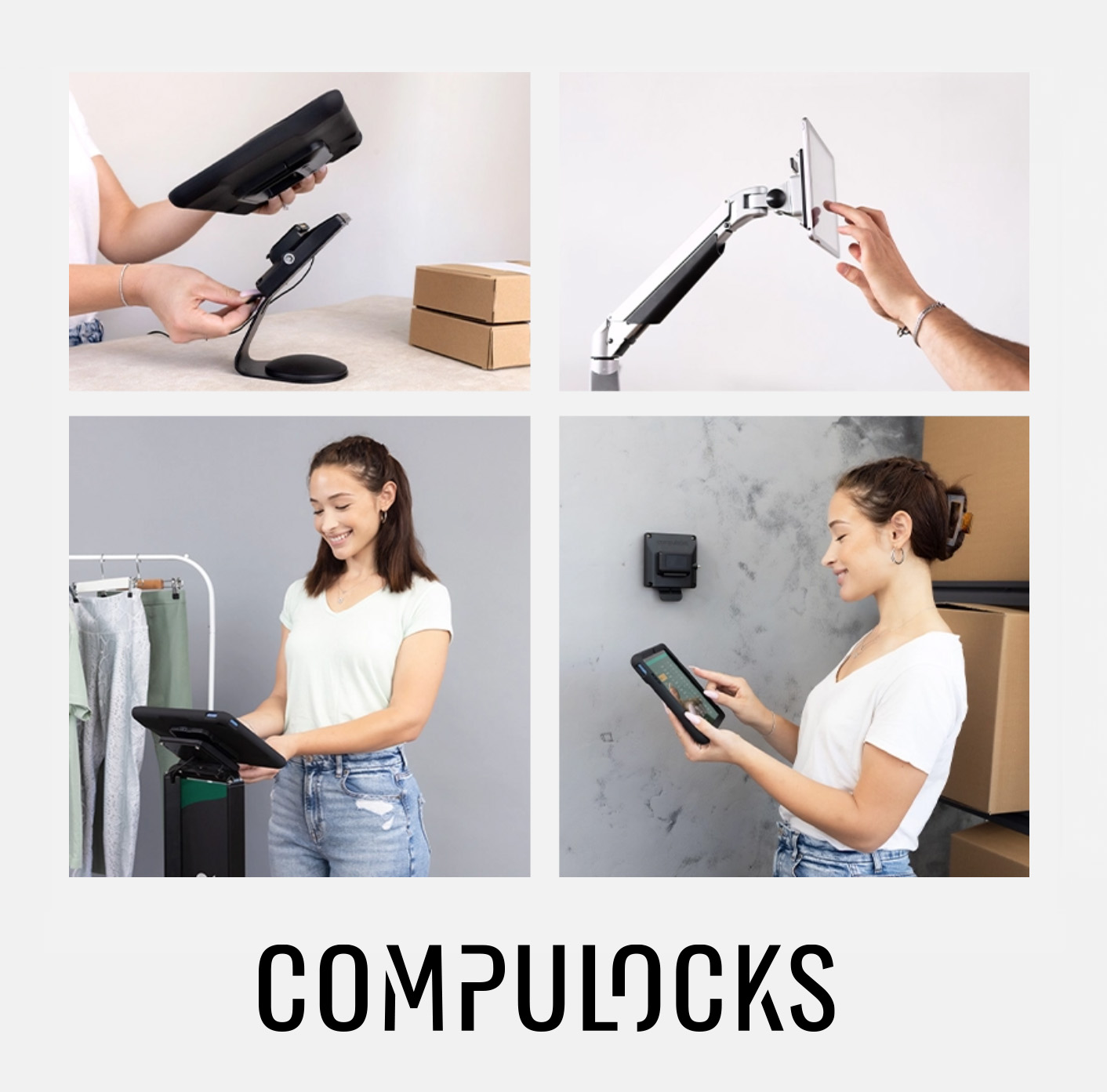 業務用iPadスタンドなど「コンピュロックス」製品、価格改定のお知らせ