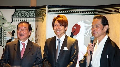 渡辺博道復興大臣 薮田翔一氏 大倉正之助氏