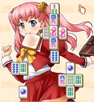 『上海☆娘 ひまわりの一日編』 ゲーム画面1