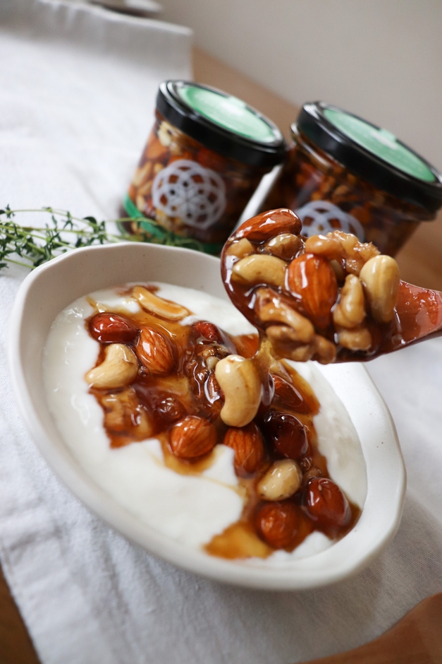 ヨーグルト+ハニーナッツ