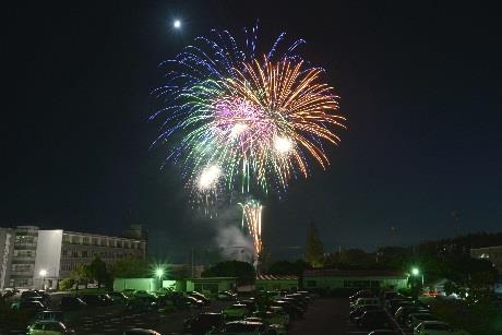 昨年度の花火の模様