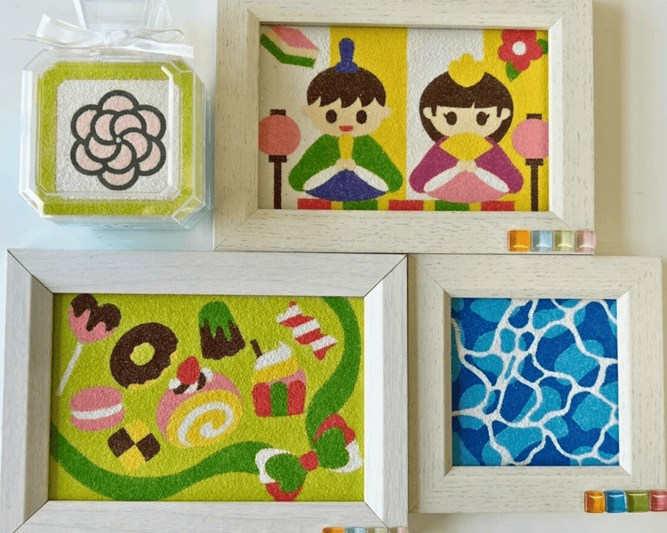 砂丘砂絵(畠 千温)