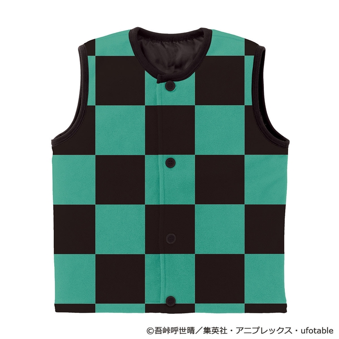 鬼滅の刃 フリースベスト 炭治郎