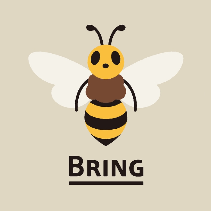 「BRING」ロゴ・キャラクター