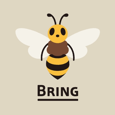 「BRING」ロゴ・キャラクター