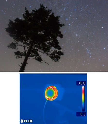 レンズヒーター使用時