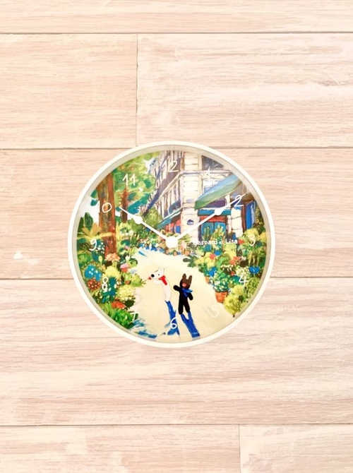 「掛け時計 巴里のプロムナード」税込価格 ¥8,800