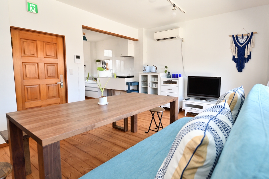 宿泊施設 グランブルー リビング