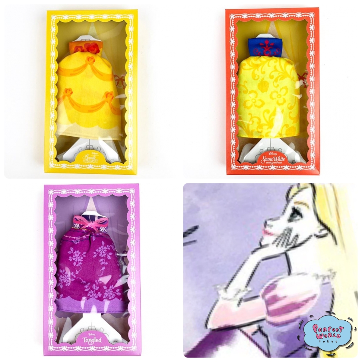 ディズニープリンセス好きは必見 ギフトにマスト ドレスみたいなパッケージがオシャレなハンカチ Newscast