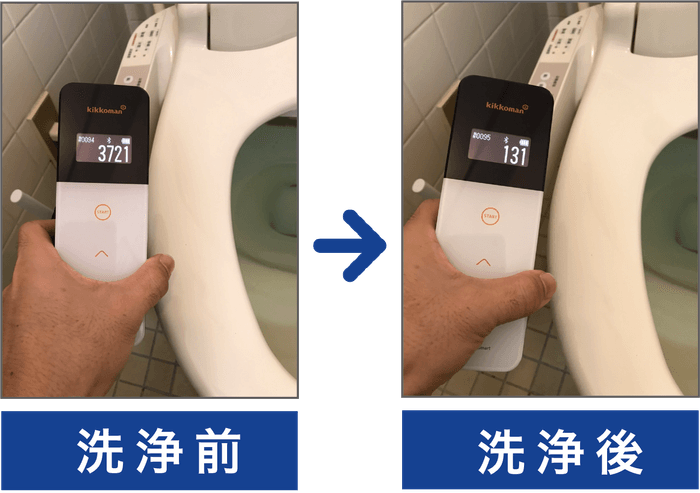 ルミテスター:便座