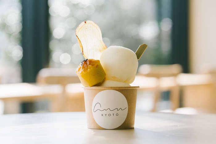 「ann kyotoｃafé&shop」人気のご当地アイス「もち雪」