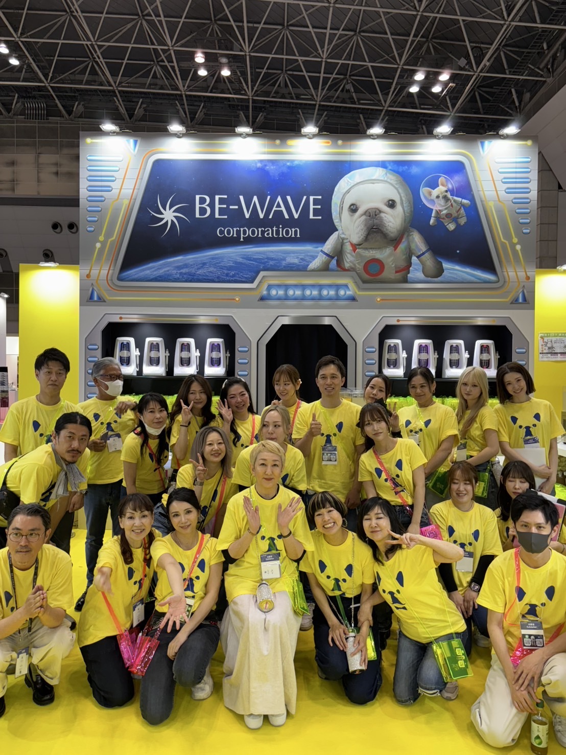 ビューティワールドジャパン2025東京のビーウェイブブース