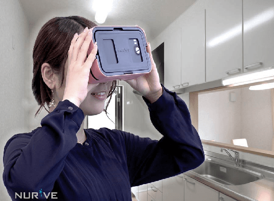 「VR内見TM」の閲覧イメージ