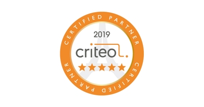 Criteo Certified Partners　ファイブスター（★★★★★）