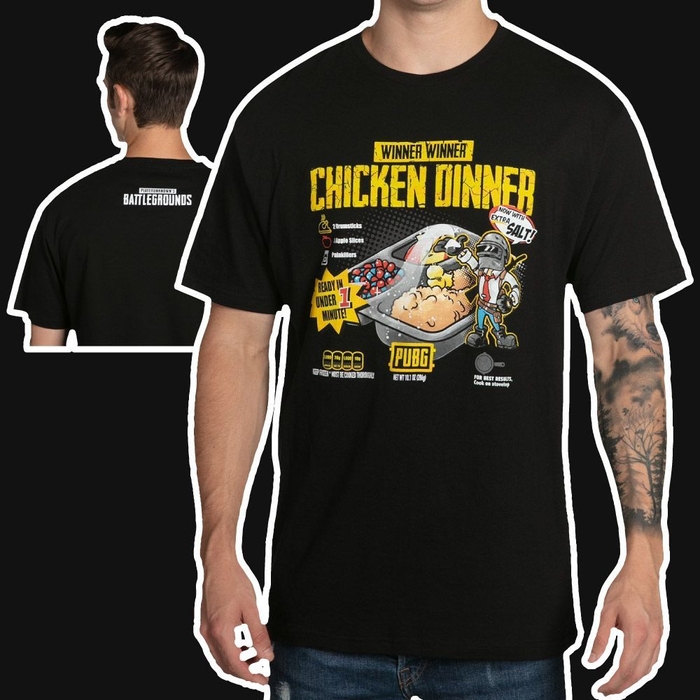 PUBG CHICKEN DINNER Tシャツ