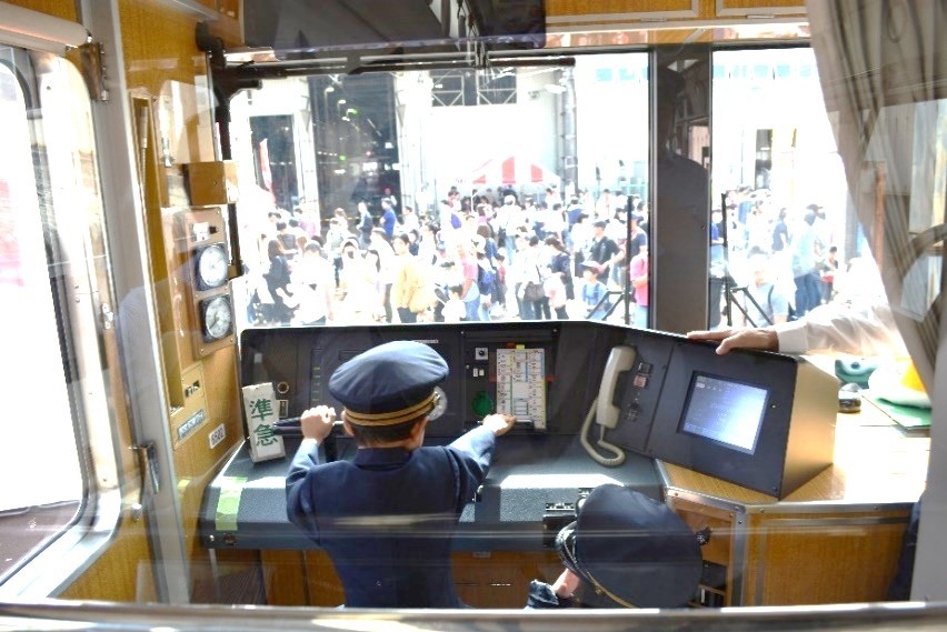 ちびっこ運転室記念撮影