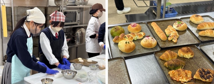 近大附属広島高校東広島校が地元で親しまれるパン屋と商品開発　「春の桜まつり×eスポーツ」で2種類のパンを販売