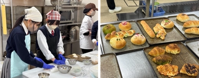 近大附属広島高校東広島校が地元で親しまれるパン屋と商品開発　「春の桜まつり×eスポーツ」で2種類のパンを販売