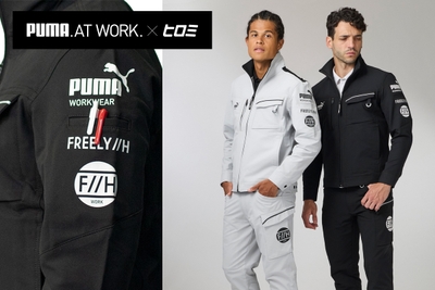 「ヒロミさん」×「PUMA.AT WORK.」コラボウェア モデル着用画像2
