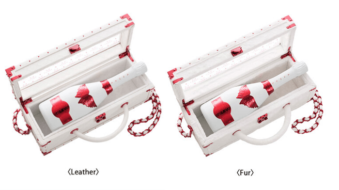 NV Brut Rose White Holiday Edition Red