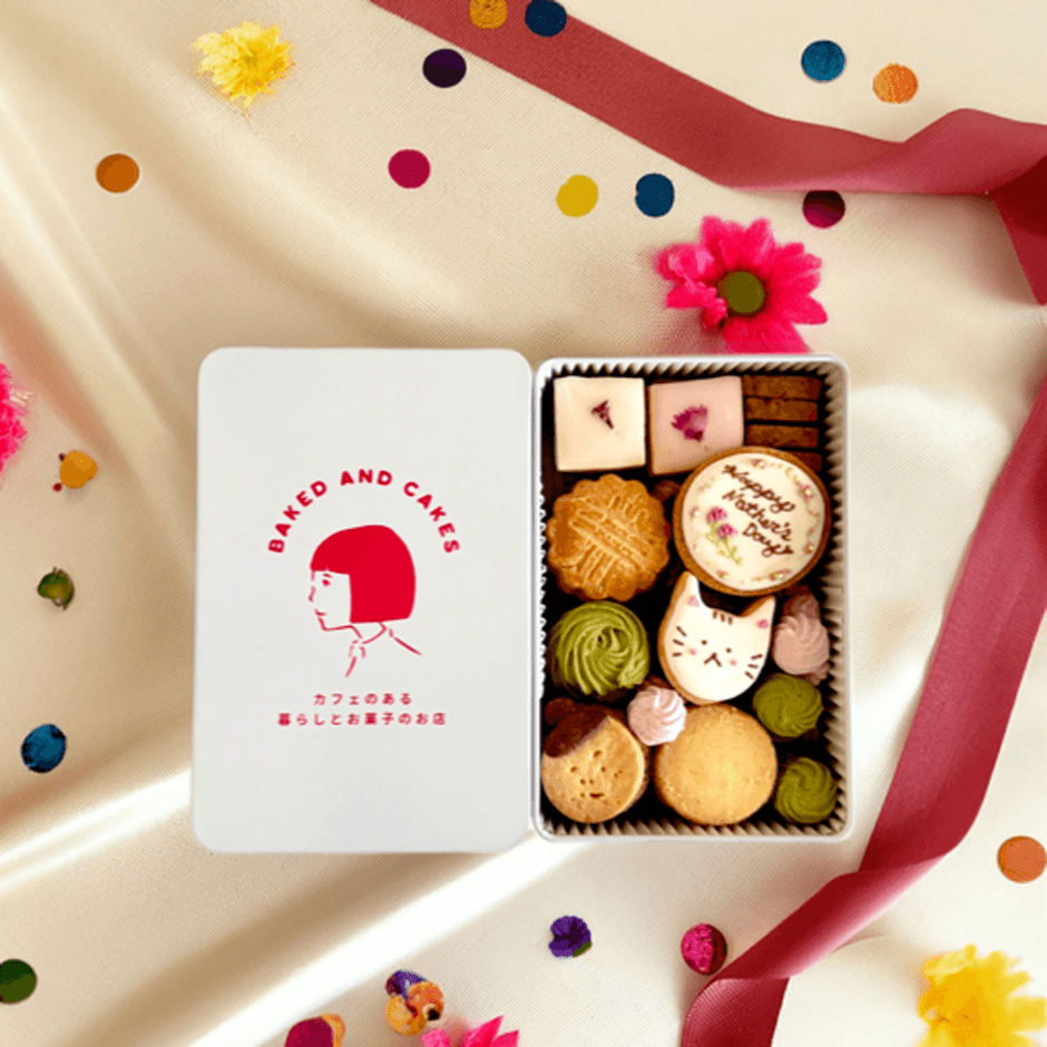 母の日クッキー缶 1