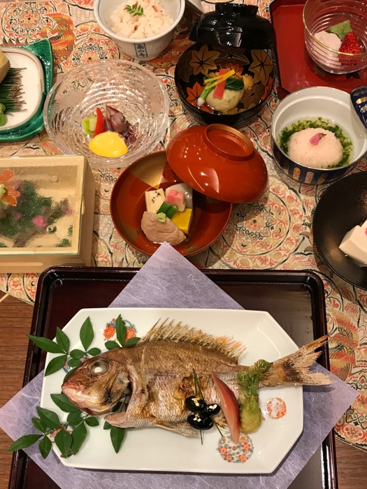 桜鯛の塩焼き