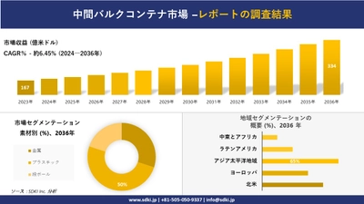 中間バルクコンテナ市場の発展、傾向、需要、成長分析および予測 2024―2036 年