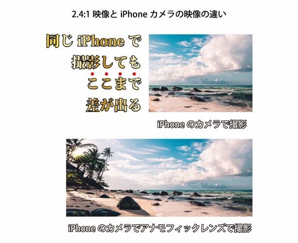 美しいシネマスコープ 2.4:1のアスペクト比(2)