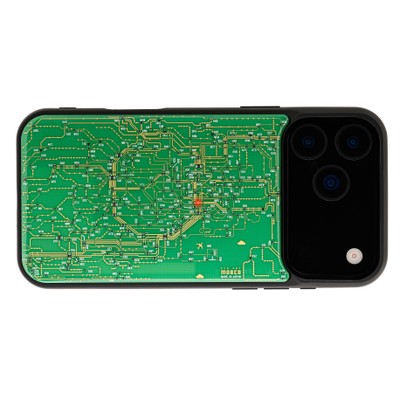 FLASH 東京回路線図 iPhone 17/18 Pro Maxケース　緑