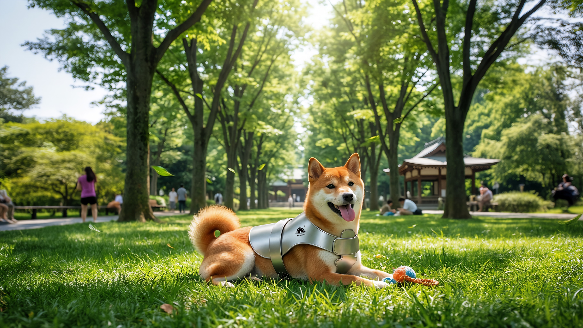 ペット（犬）用アイスベスト、発売直前