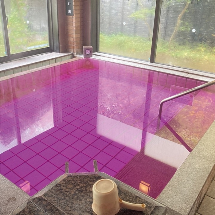 イベント風呂「岩下の新生姜の香り湯」