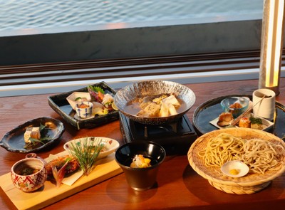 ▲料理長特製会席 Oh-SOBAR会席