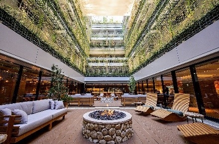 GOOD NATURE HOTEL KYOTO 4階 中庭