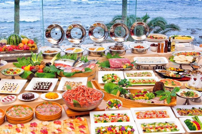 海の幸が豊富なディナーバイキング