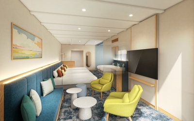 グループルーム「アミーゴ」バルコニー側から
