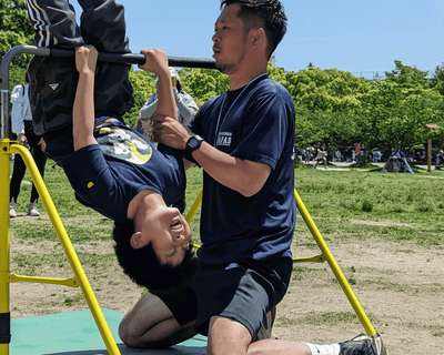 鉄棒教室2