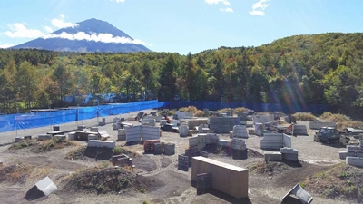 富士山の麓でサバイバルゲームを!