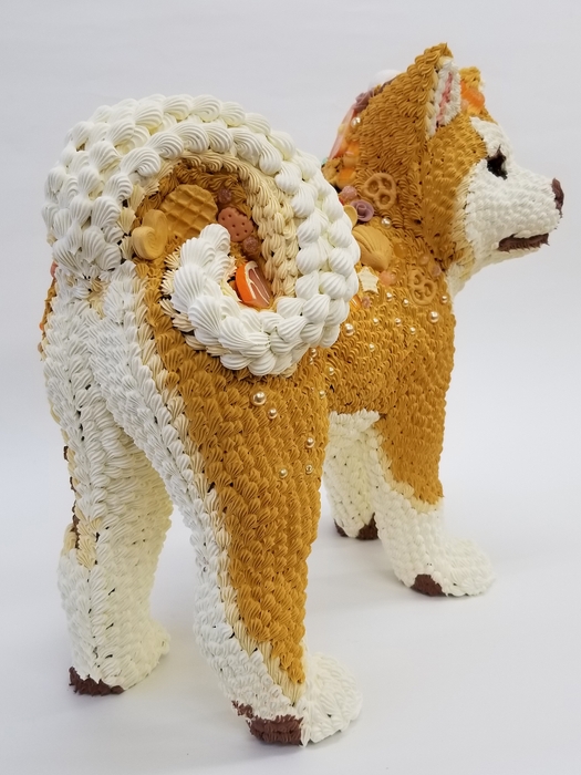 展示作品「Sweet Dog-秋田犬-」