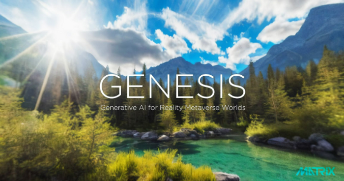 リアリティ・メタバースワールド生成AI『Genesis』